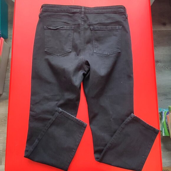 Buffalo David Bitton jeans Mollie high-rise stretch skinny black women's size12 - Picture 3 of 11